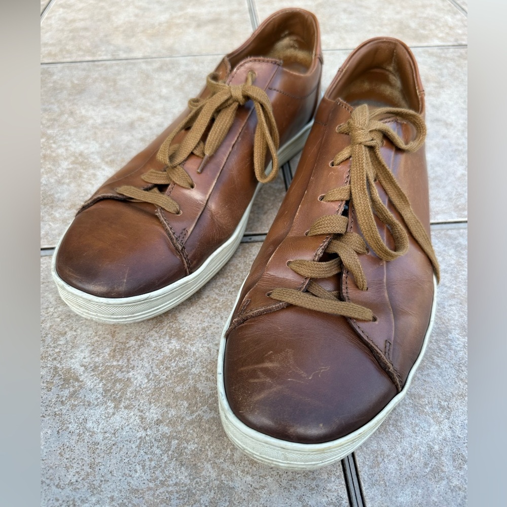 To Boot New York Men's Brown Leather Casual Shoes